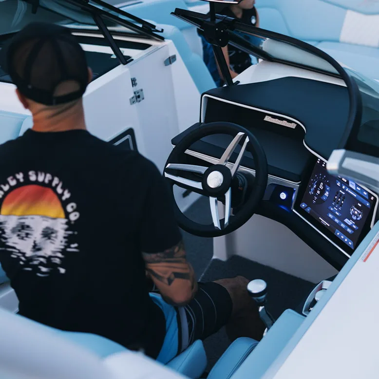 MasterCraft XT22, écran tactile 12 pouces