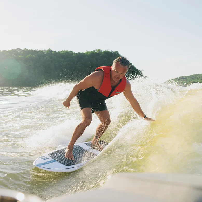 MasterCraft XStar 25, vague de compétition, 3 975 lbs de ballast